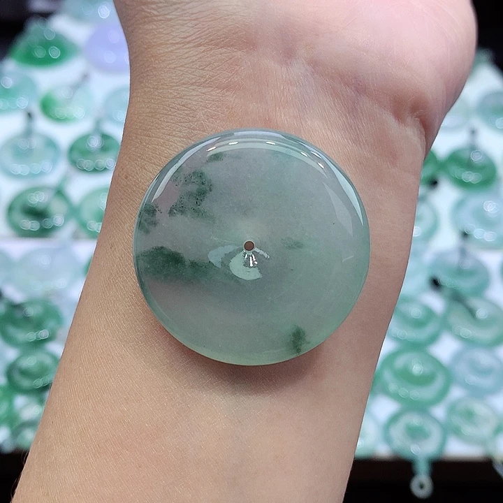 颈饰未镶嵌翡翠46尺寸34.6*5.9