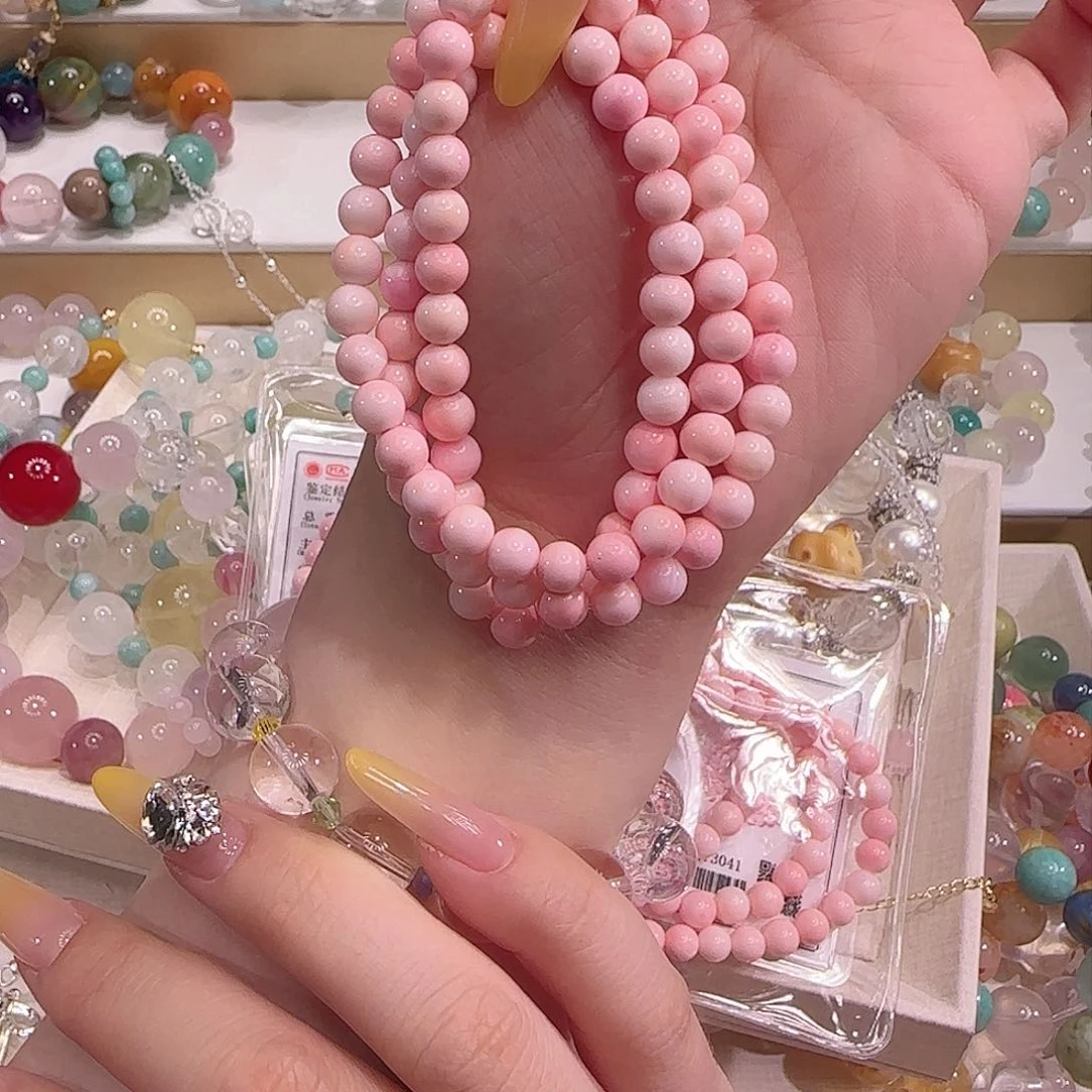 水晶手镯未镶嵌吧