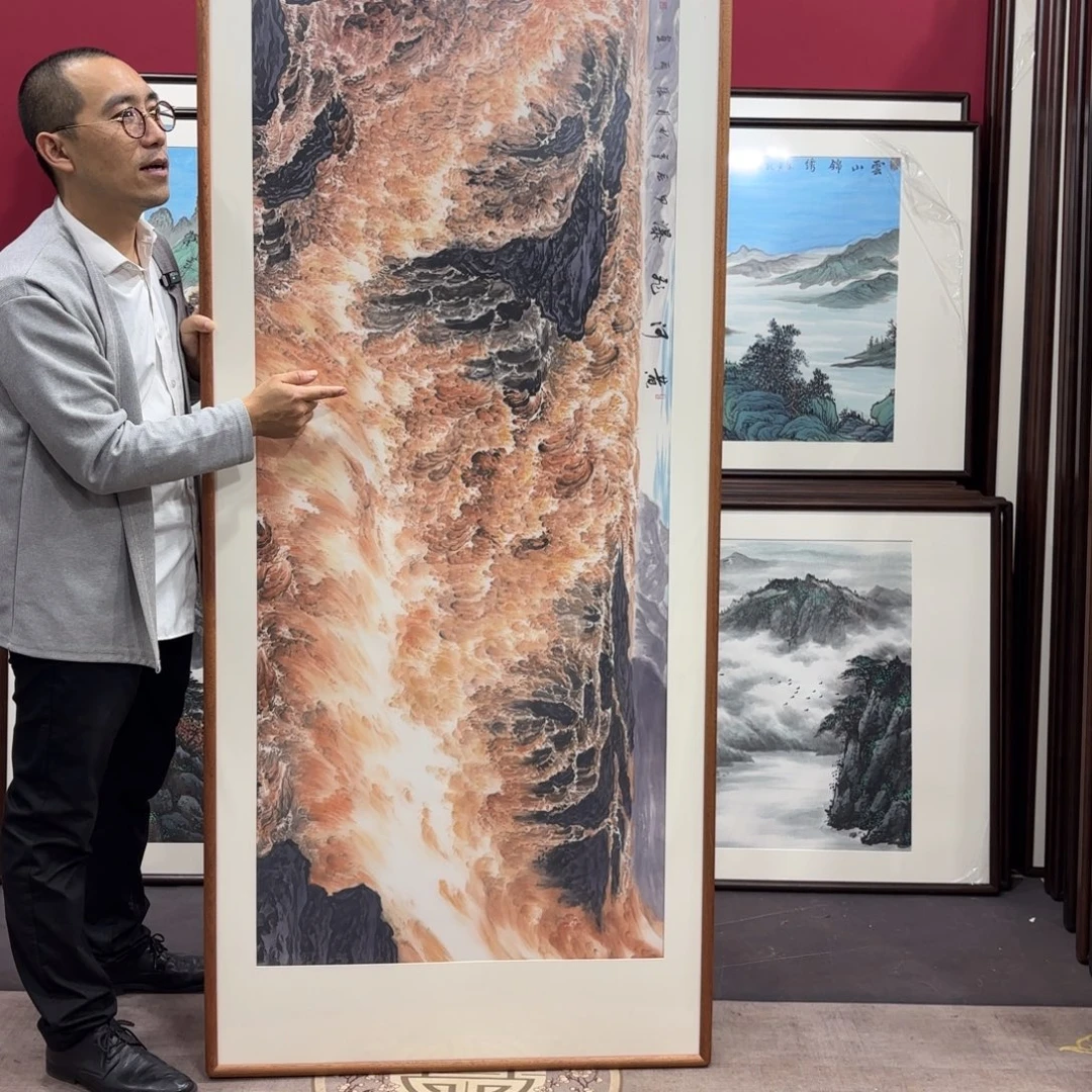 国画手绘作品210/80
