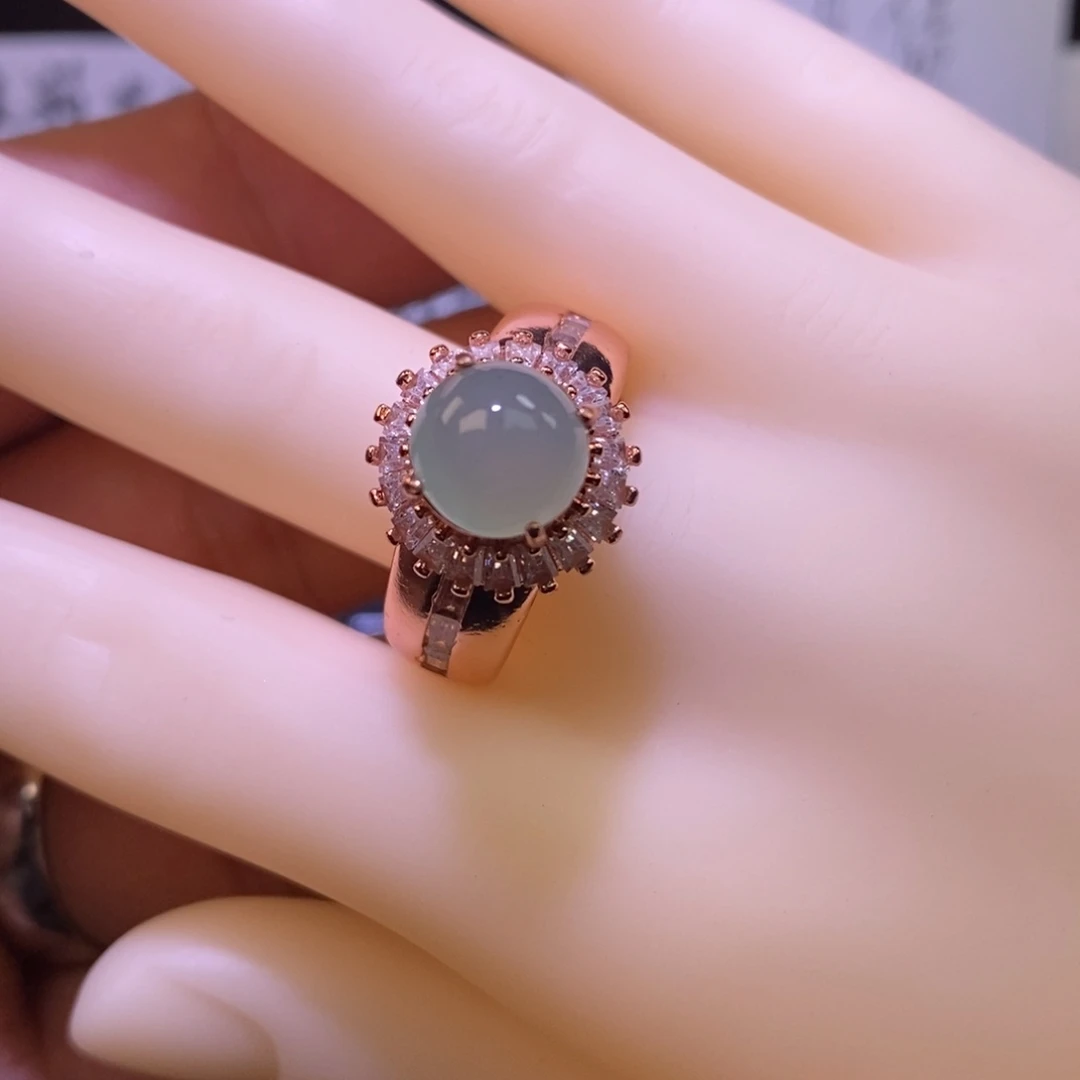 翡翠未镶嵌戒指缅甸翡翠09