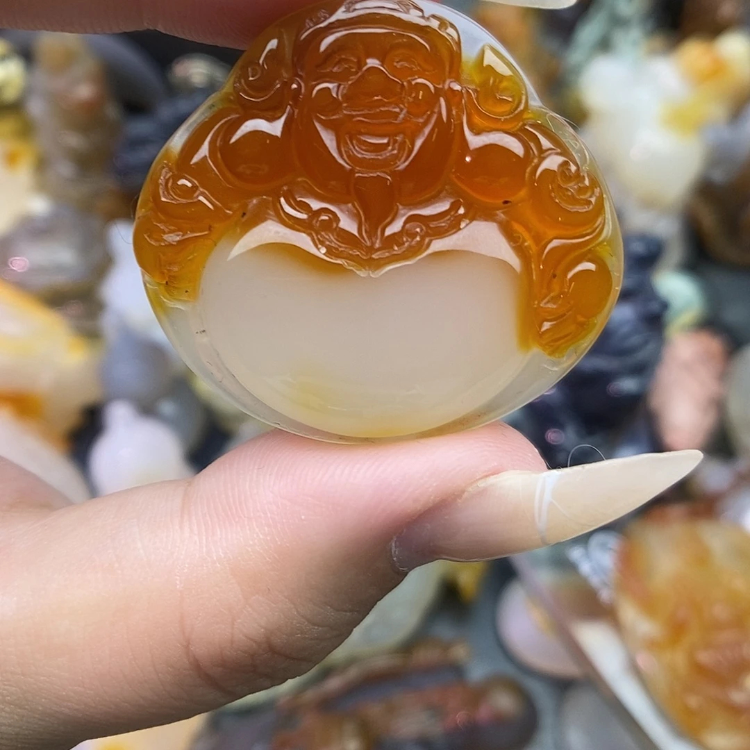 玛瑙/玉髓未镶嵌颈饰