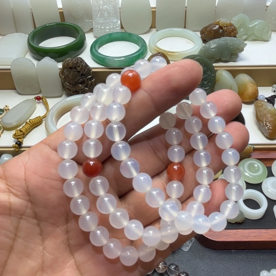 玛瑙/玉髓未镶嵌手链