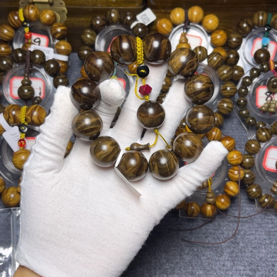 楠木（金丝楠）手串/手链乌木2.0闪龙399