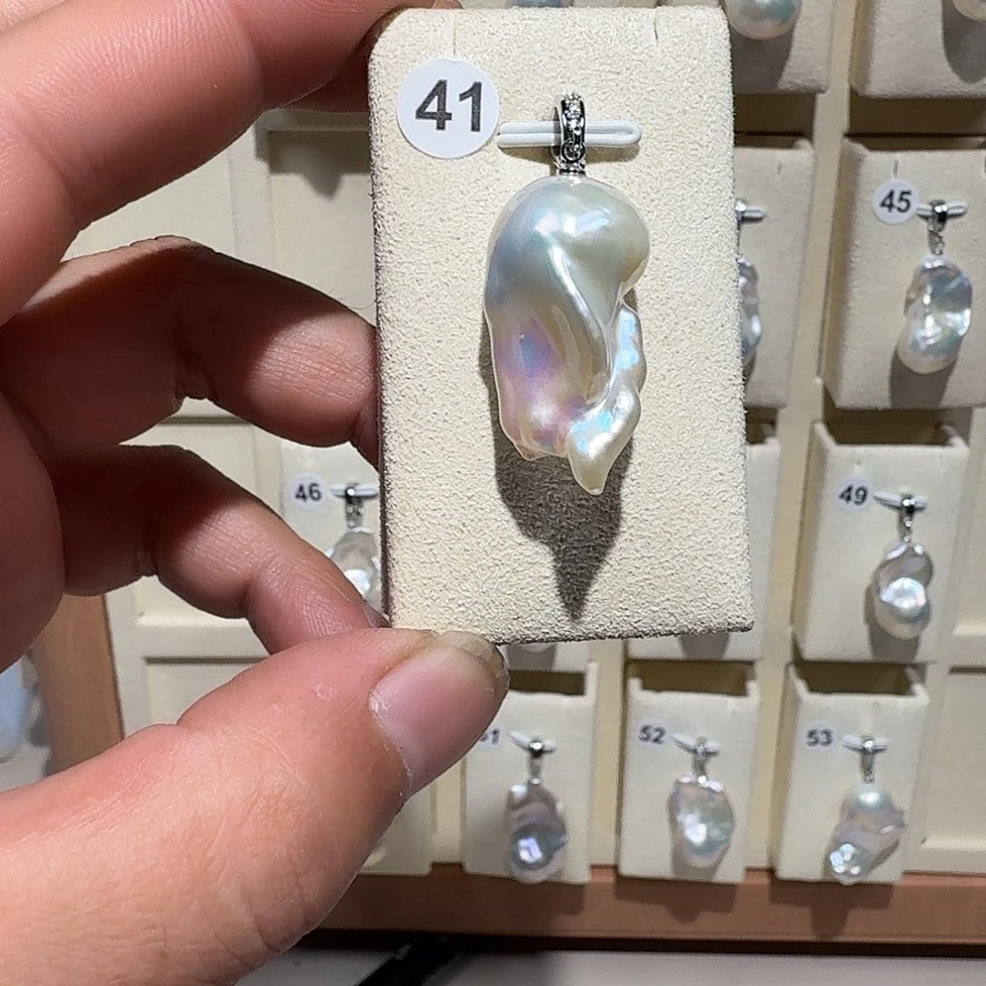 颈饰合金淡水珍珠