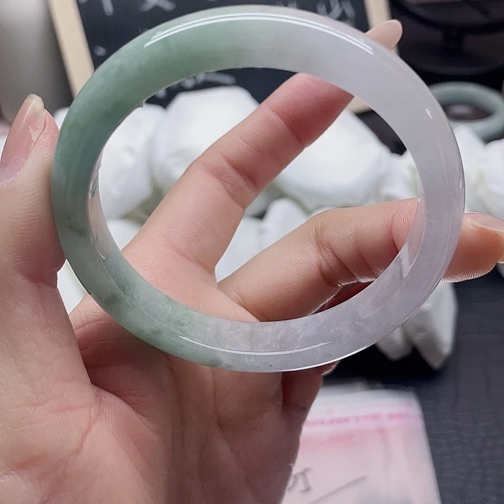 石英岩玉未镶嵌手镯65