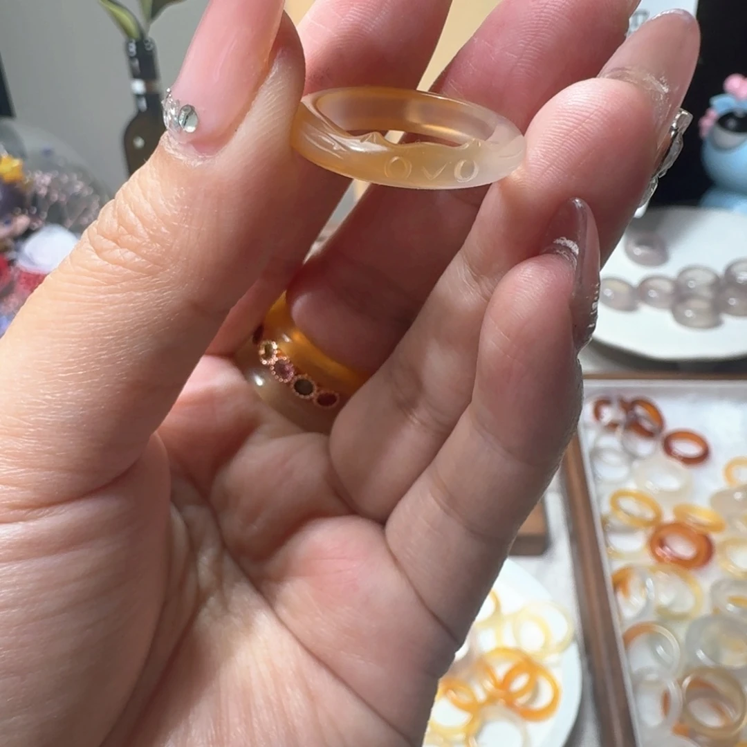 未镶嵌戒指玛瑙/玉髓517港15