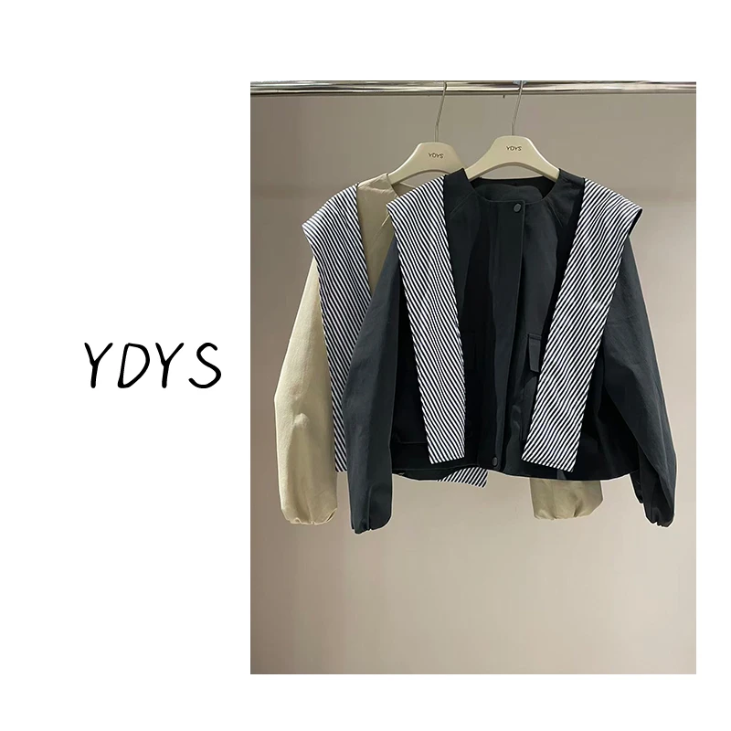 【YDYS】25K00896 2025新款时尚气质小众短外套