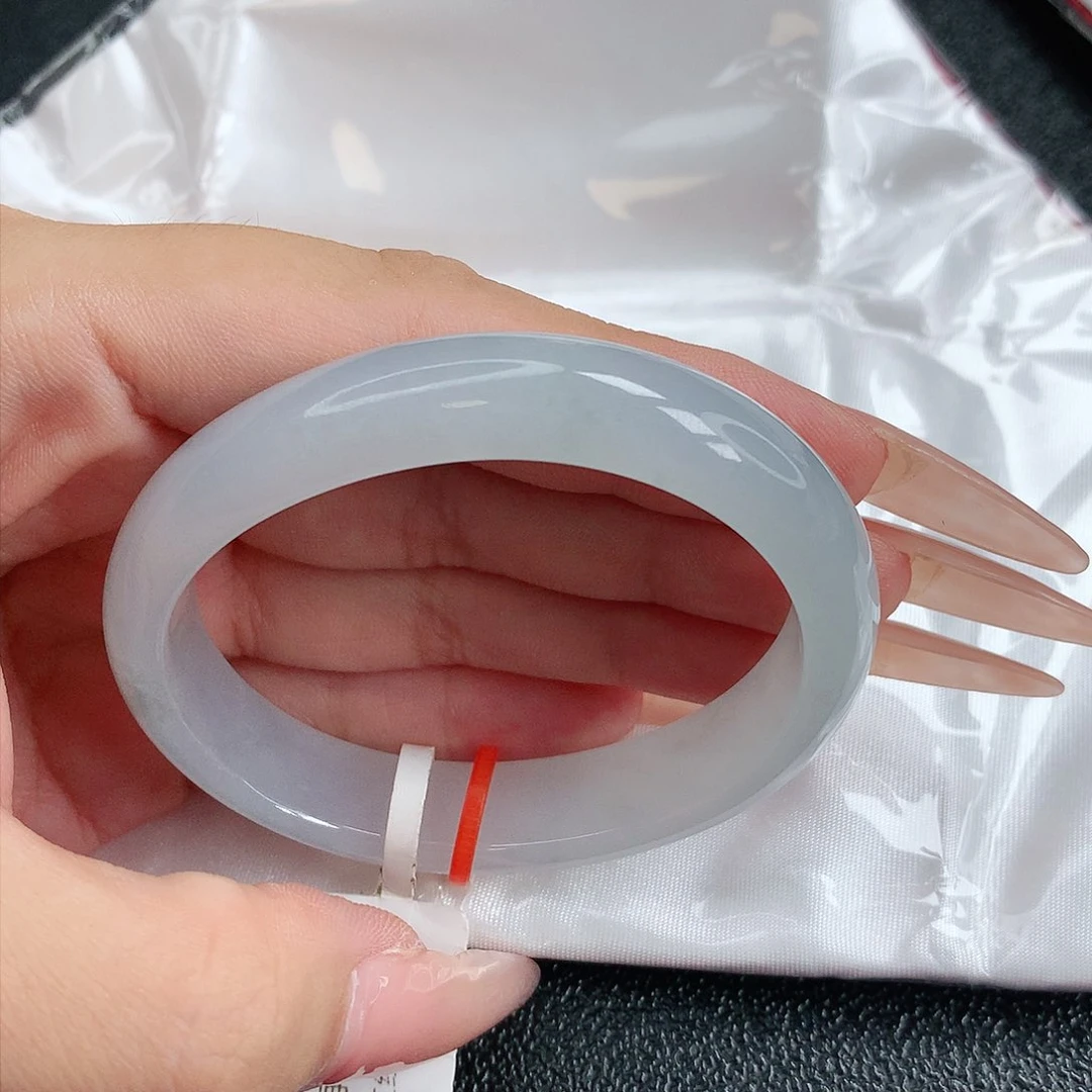 【闪购商品】未镶嵌手镯（贵妃镯）翡翠洁*，53