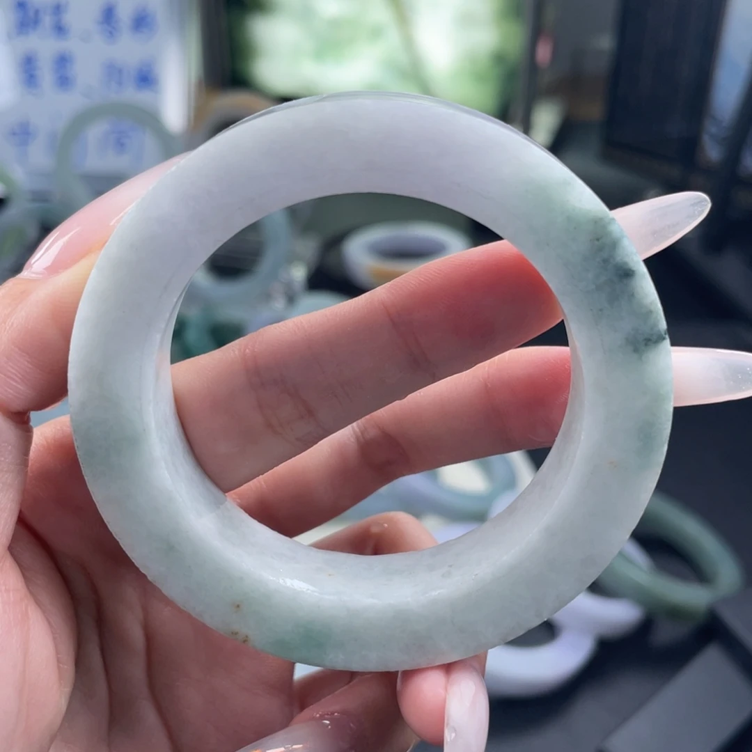 定制翡翠未镶嵌正圈纹裂漏