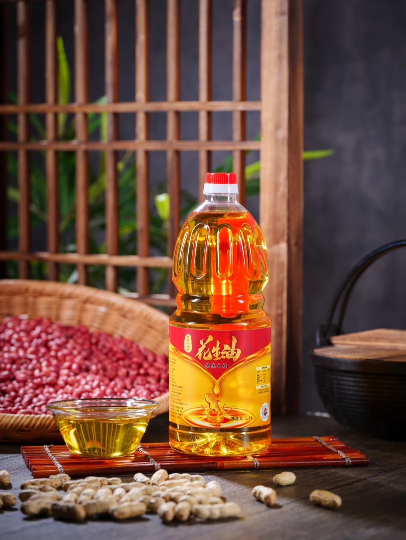 【红花生】3斤广西土榨纯正花生油1.6升自然沉淀无添加纯香品质