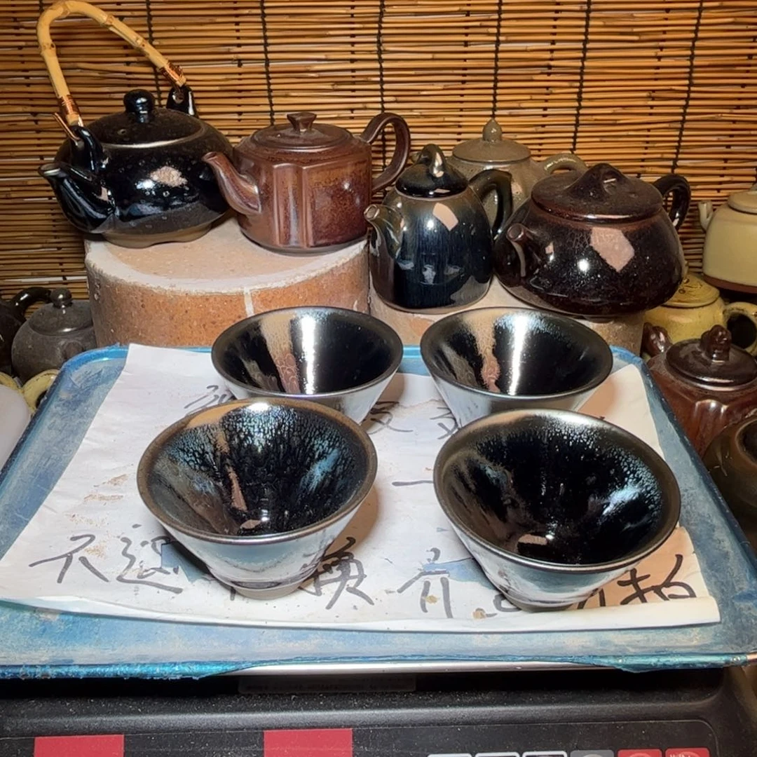 茶盏建窑建盏 微瑕作品