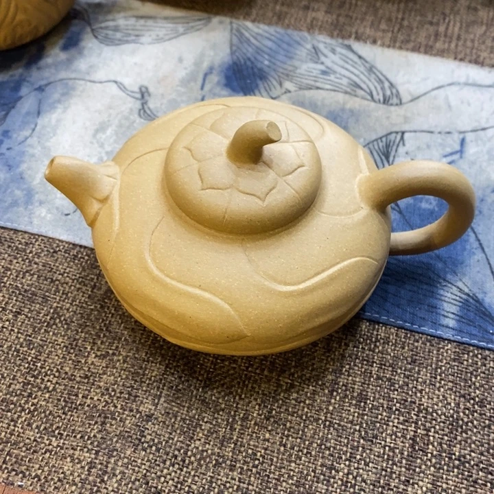 紫砂茶壶凤卷葵260CC原矿黄金段新年特惠价