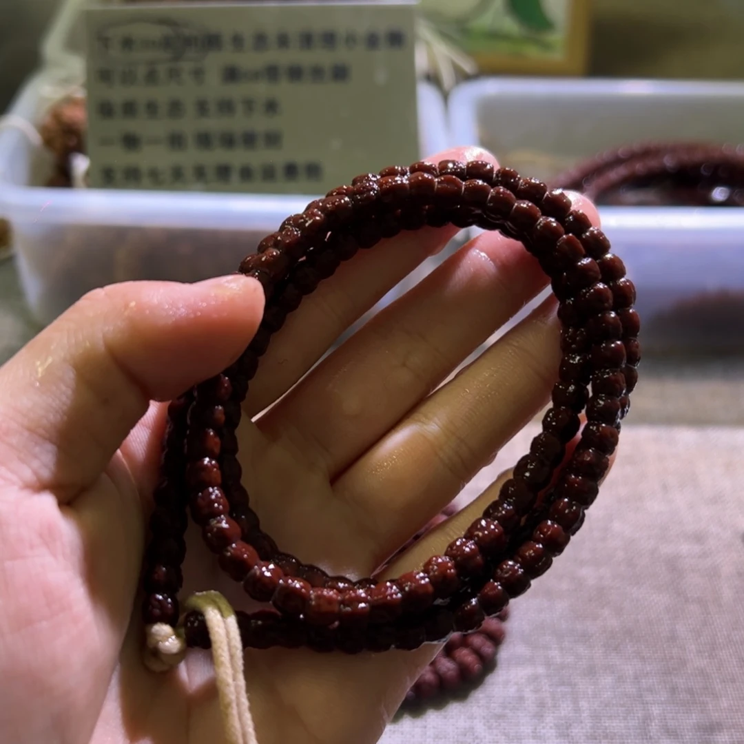 金刚菩提吊坠藏切佛手小金刚108精挑去黄尺寸6+