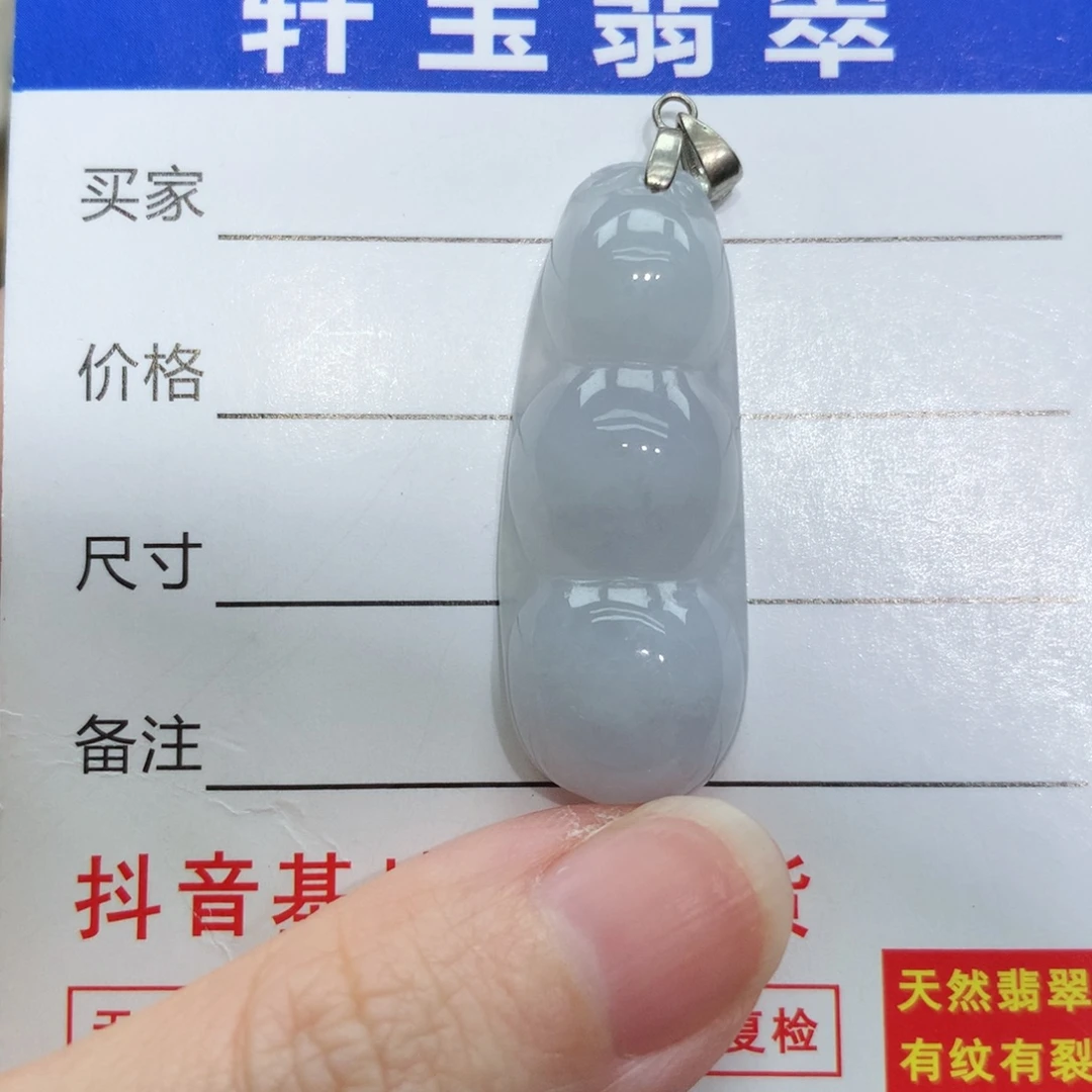翡翠银S925镶嵌颈饰