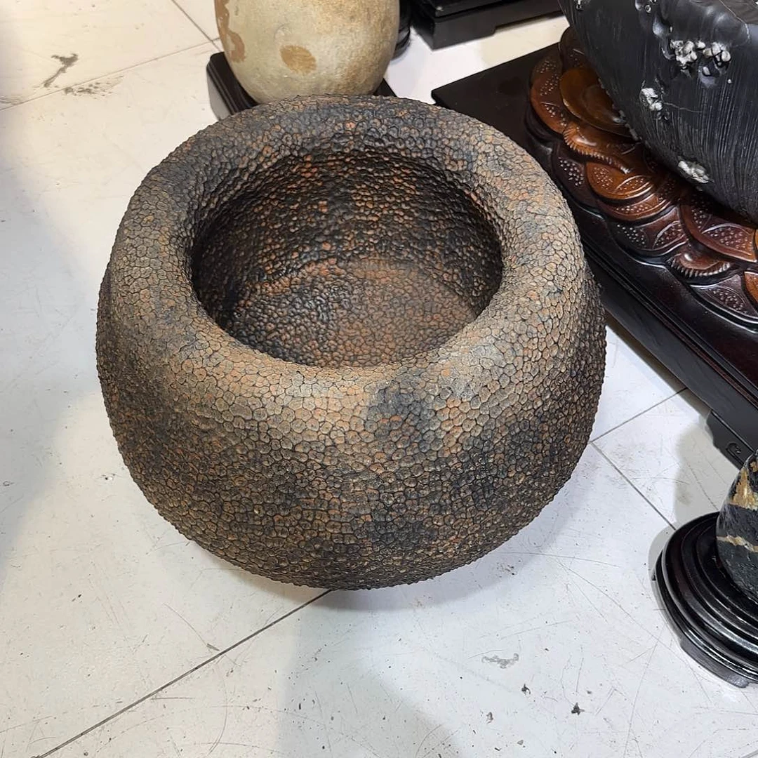 石材胡*蜂窝奇石摆件