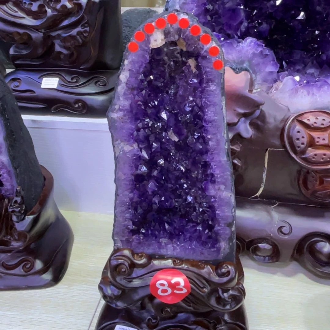 未镶嵌大型摆件（非配饰）紫晶