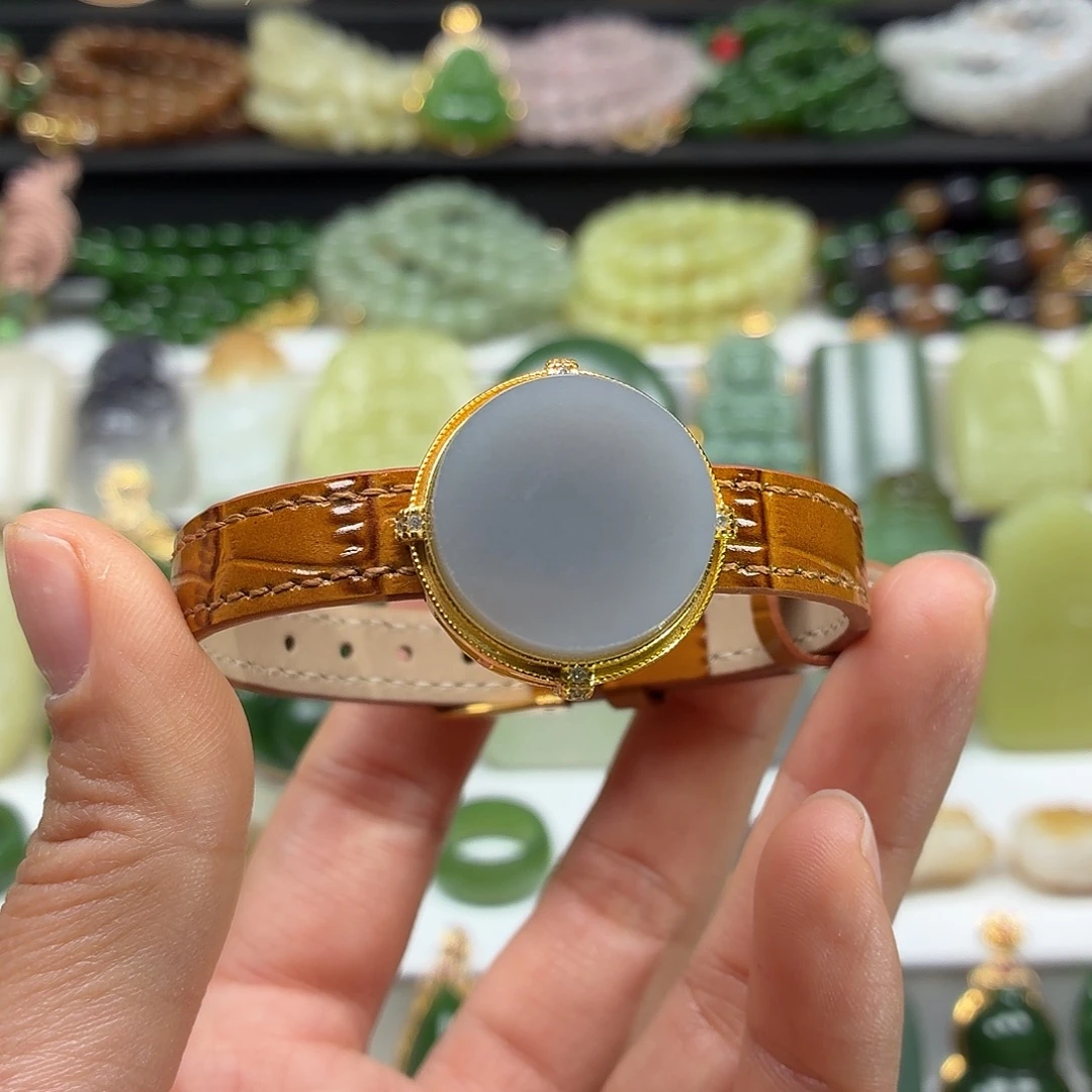 和田玉银S925镶嵌颈饰