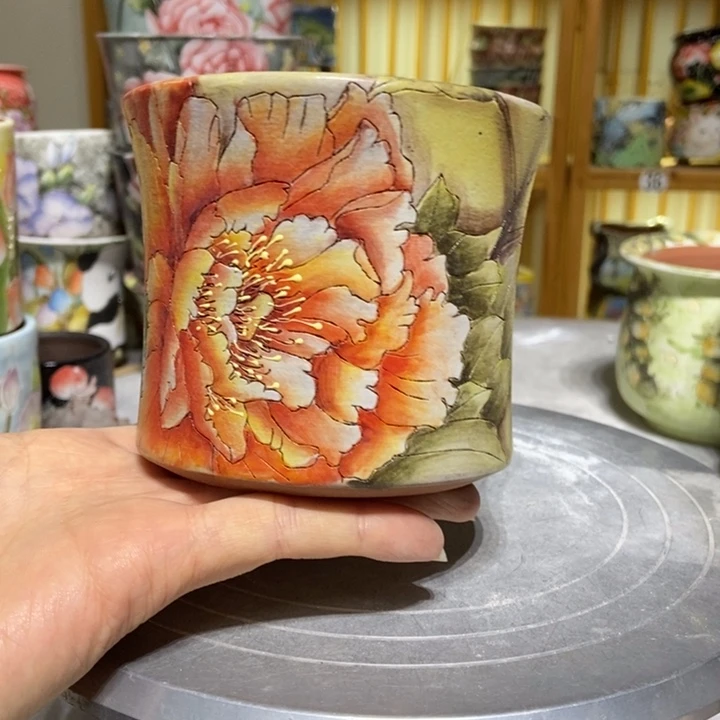 景德镇艺术手绘作品