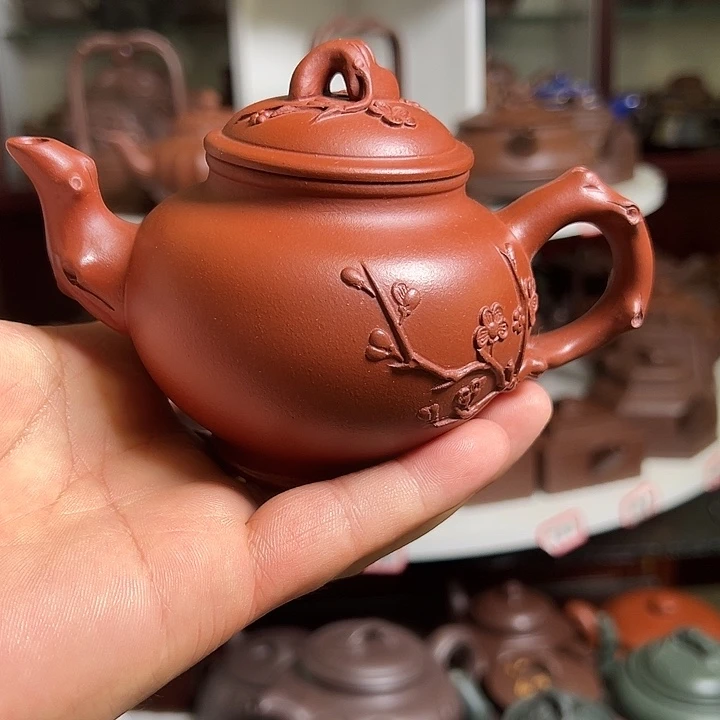 茶壶紫砂原矿报春