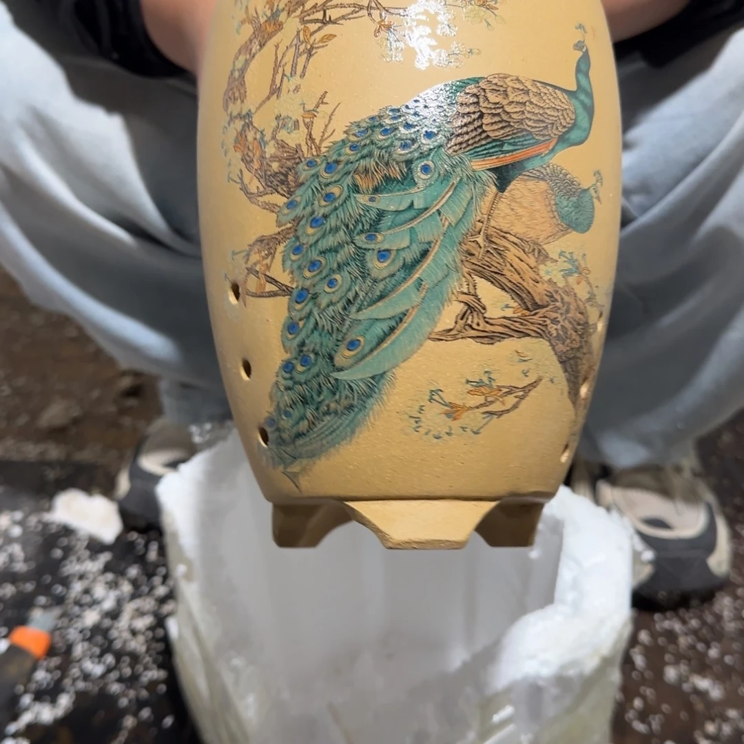 紫砂花盆口径15.20口径