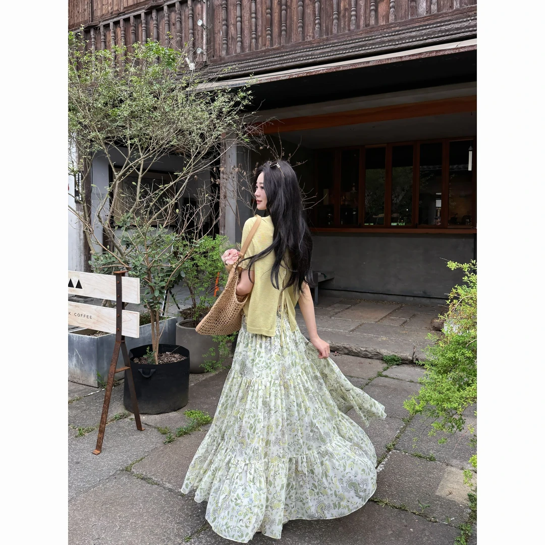 【亦瑶定制】波西米亚/半身裙 夏款高端休闲时尚设计款5XKJJ9474