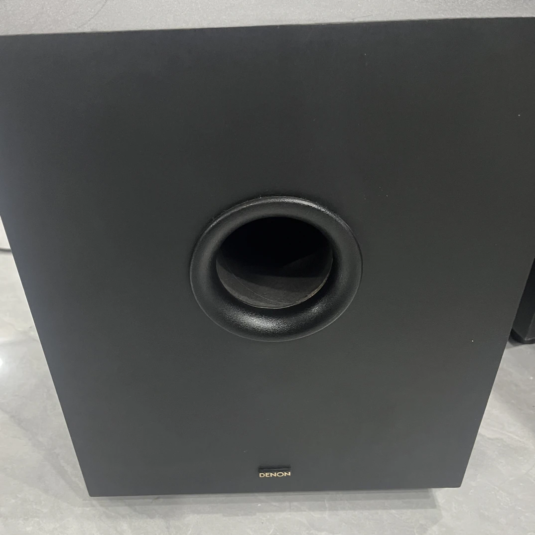 9新 Denon/天龙 二手天龙有源低音炮，运费自理，不支持无理由