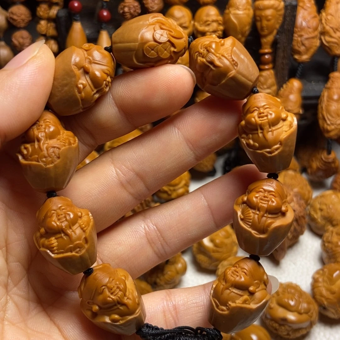 【闪购商品】手串/手链橄榄核包衣财神