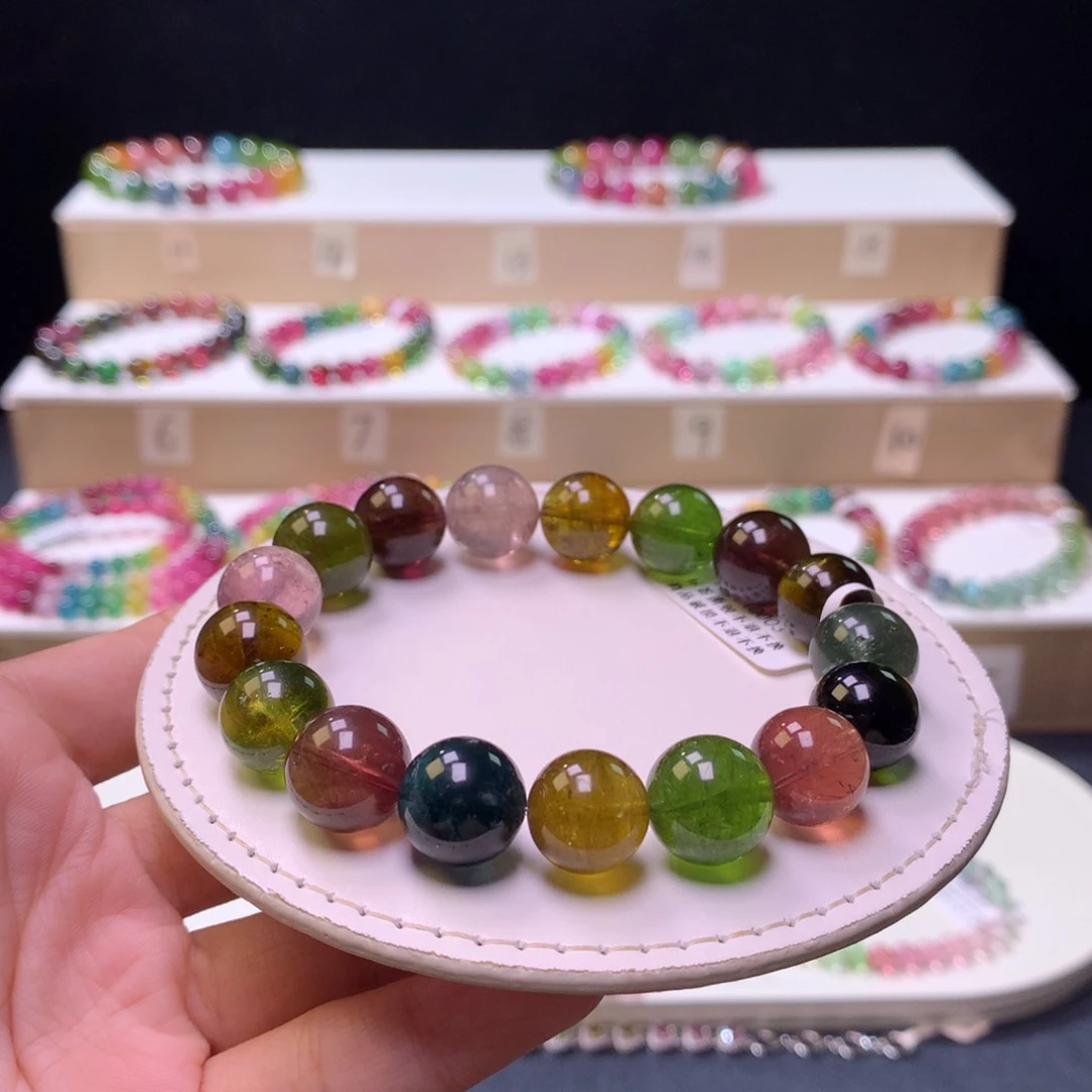 未镶嵌手链碧玺碧玺