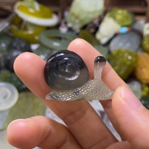 岫玉未镶嵌岫玉颈饰