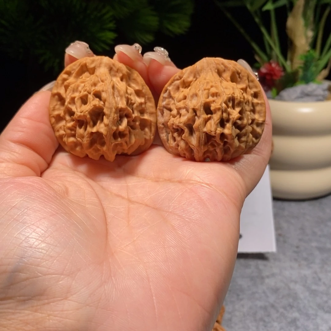 核桃把件全品无修42天地原桩