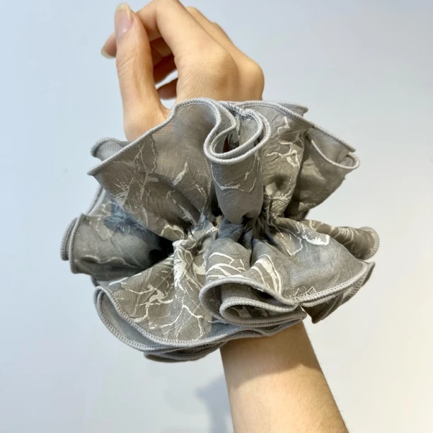 【气质印花】夏日百搭发饰时尚头饰发圈简约韩版轻奢