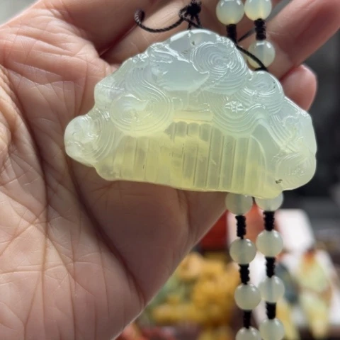 岫玉挂件未镶嵌挂件