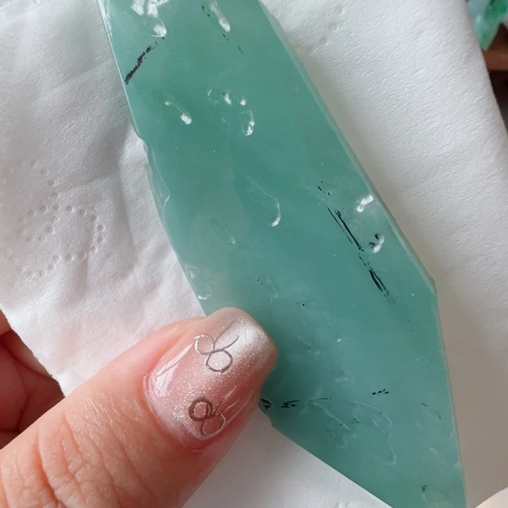 定制翡翠未镶嵌包抛光