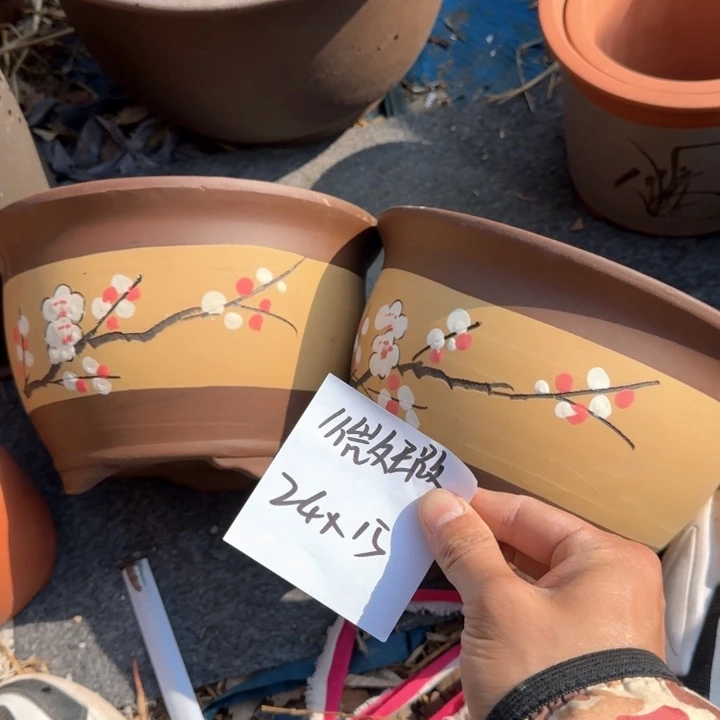 紫砂花盆特价清仓