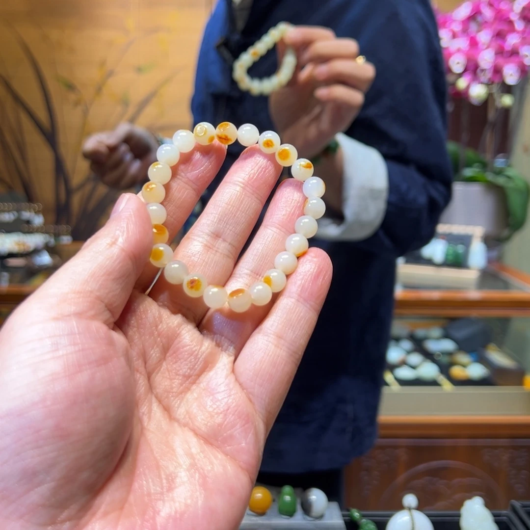 和田玉手链未镶嵌