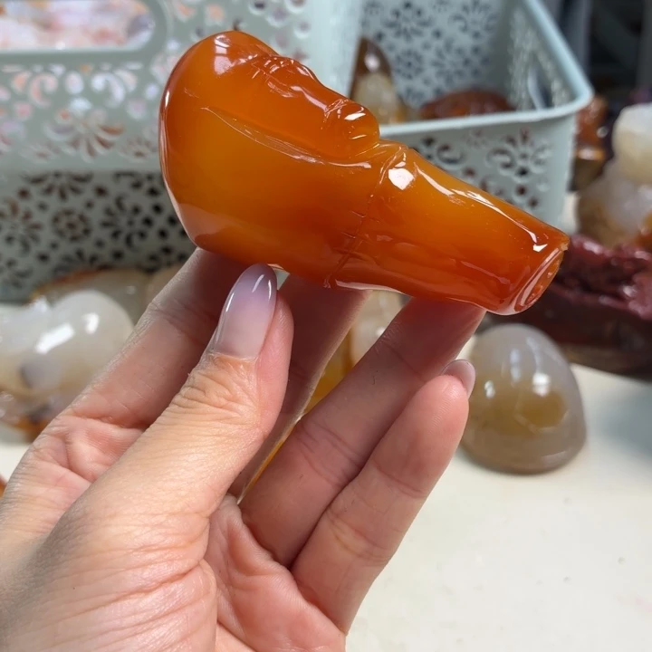 玛瑙/玉髓未镶嵌吊坠(不含链)