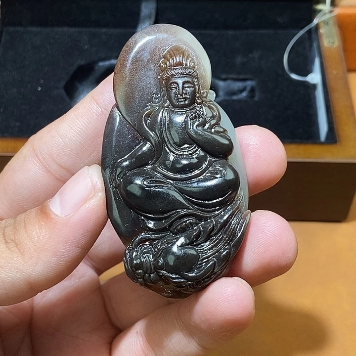 和田玉未镶嵌颈饰HX