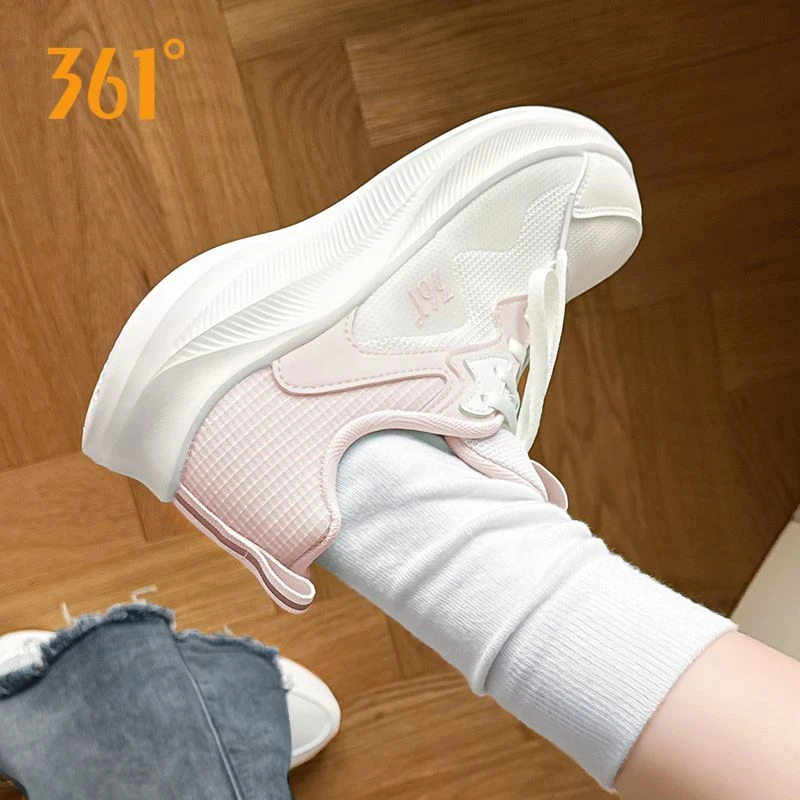 361°运动鞋2025夏季新款透气网面跑鞋跑步超轻减震女鞋百搭休闲鞋