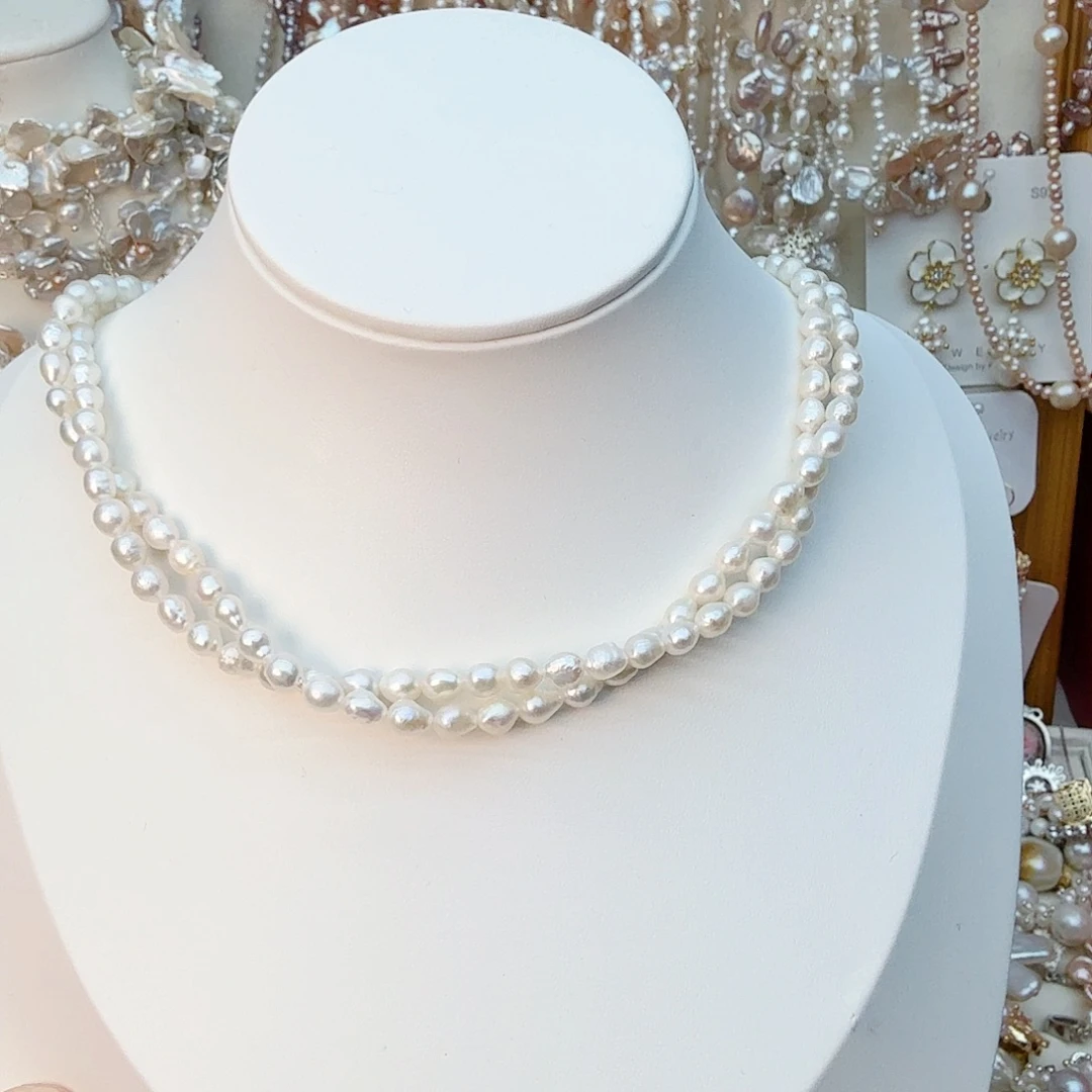 淡水珍珠未镶嵌颈饰