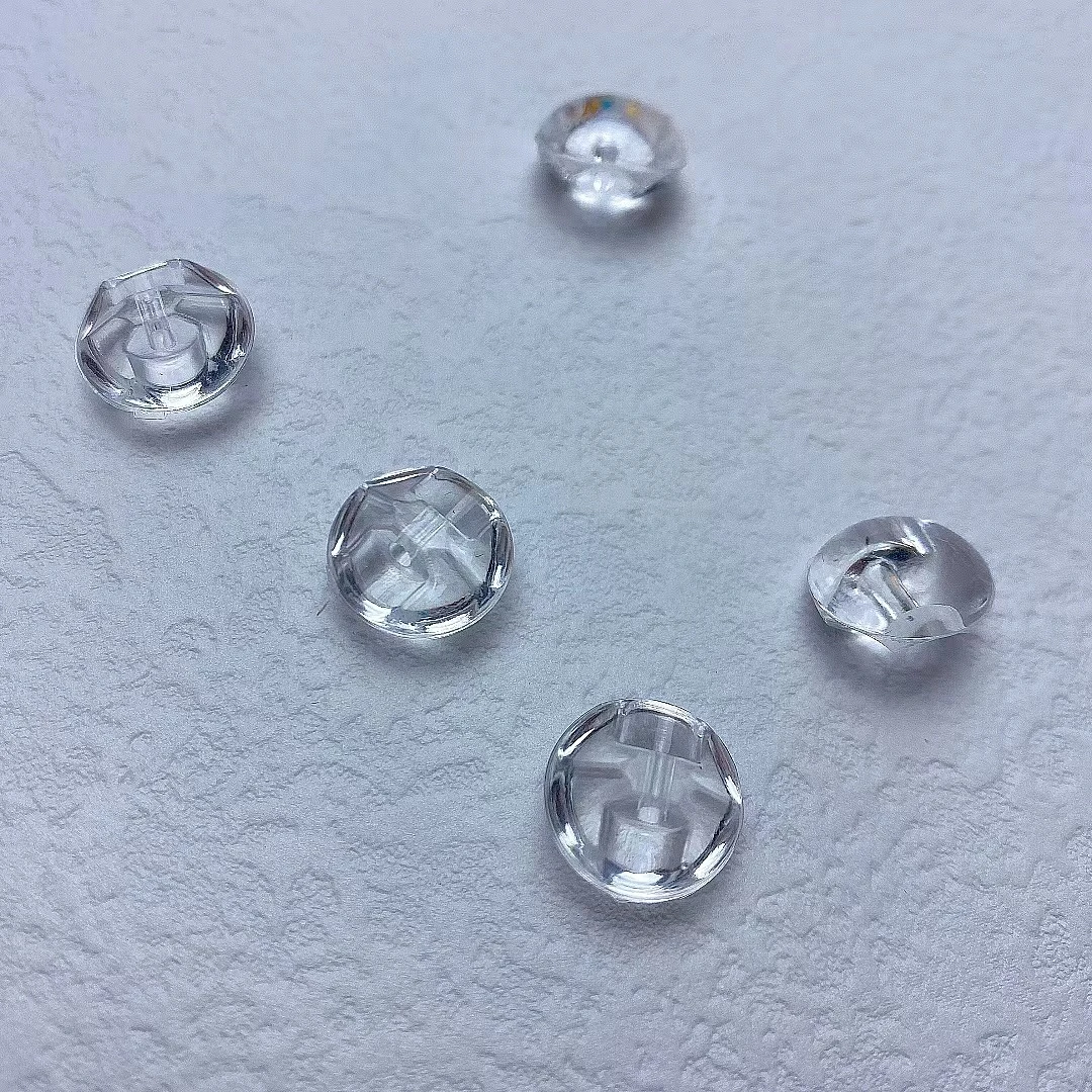 透明水晶扣子手工针织毛衣马甲开衫扣子(20颗)