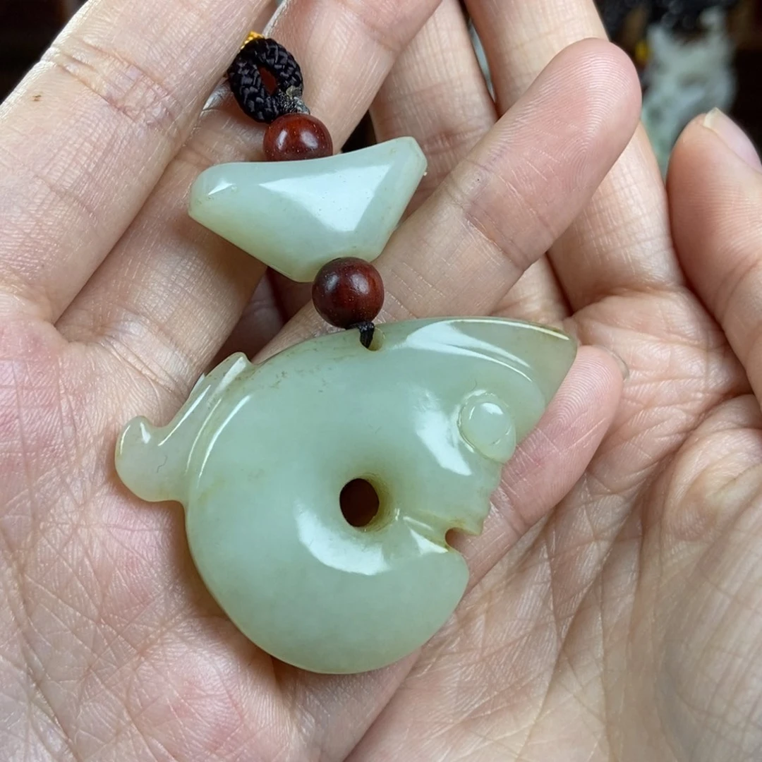 和田玉挂件未镶嵌用*