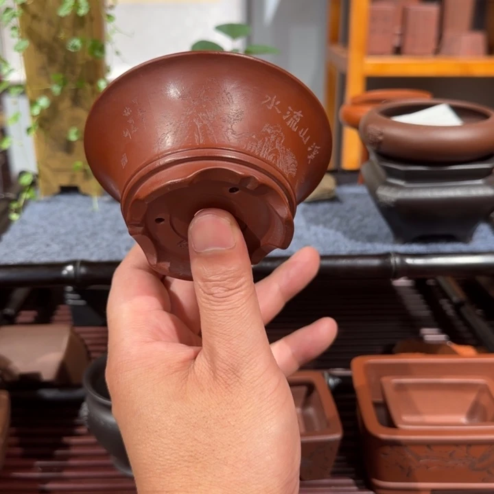 花盆紫砂原矿紫泥