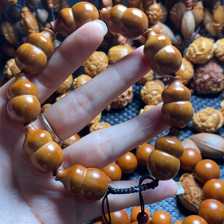 吊坠橄榄核葫芦手串