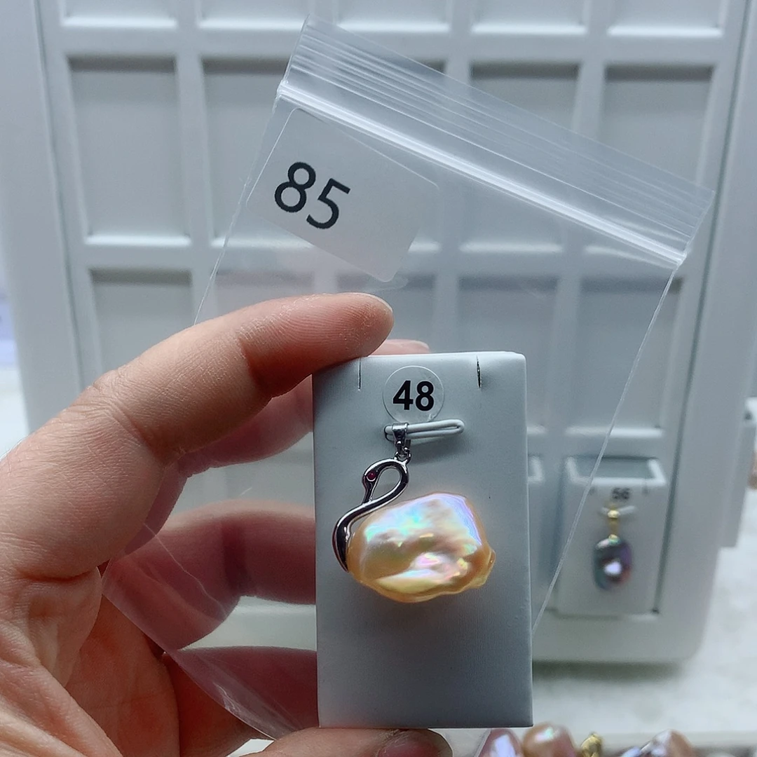 吊坠(不含链)合金淡水珍珠