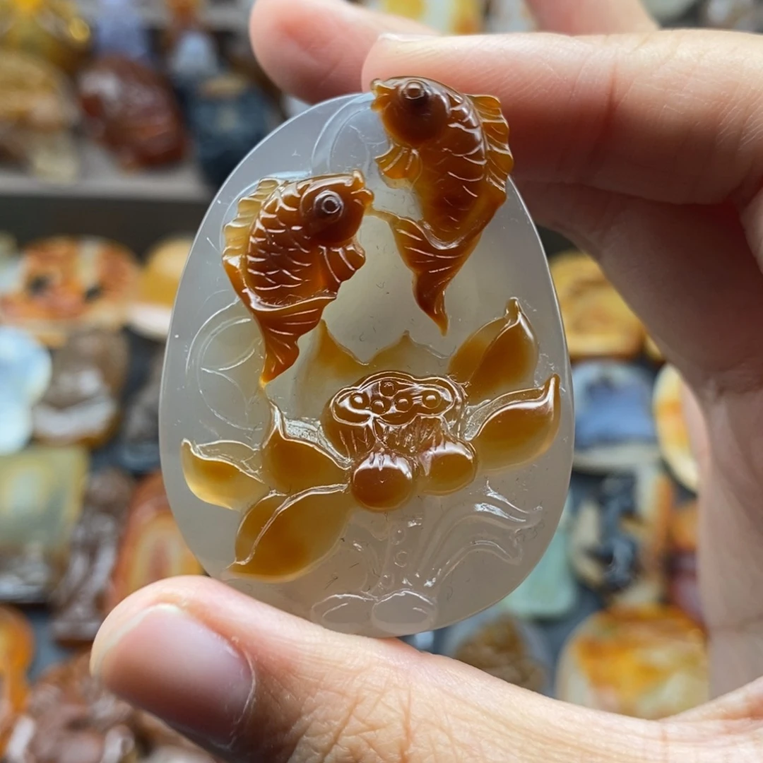 未镶嵌吊坠(不含链)玛瑙/玉髓