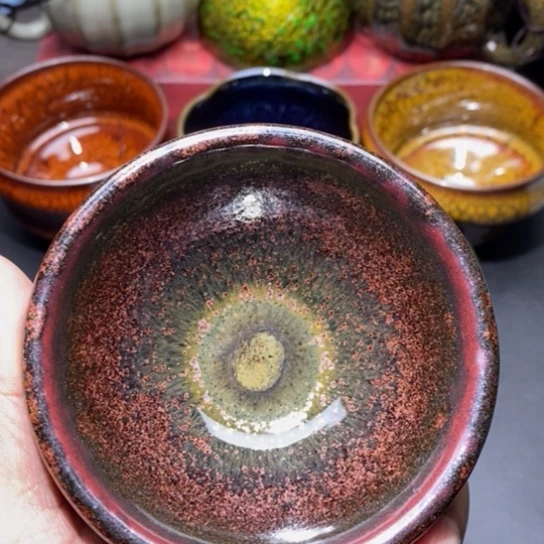 茶盏建盏主人杯茶壶盖碗品茗杯