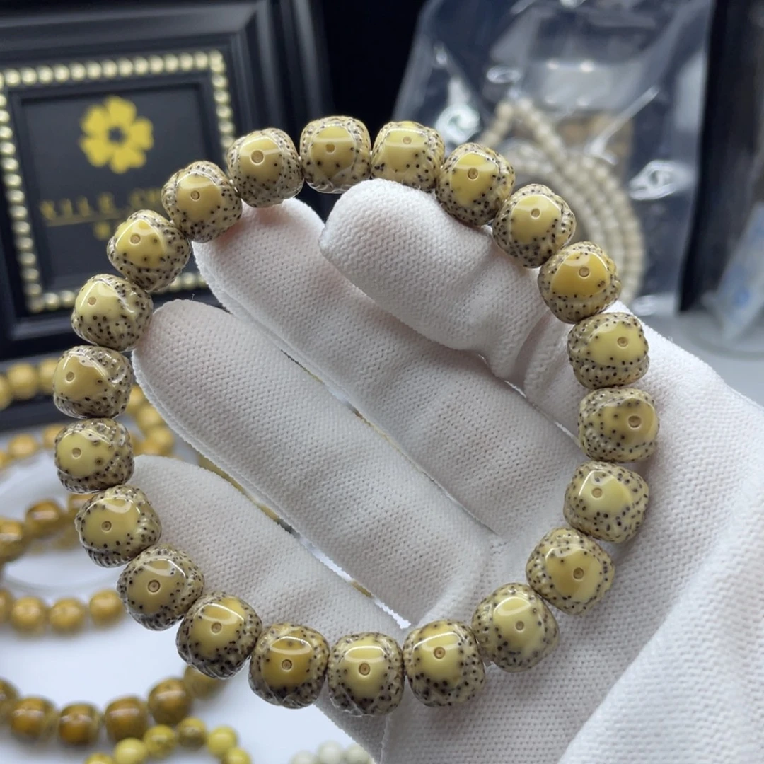 吊坠星月菩提13         11手工雕刻凤眼