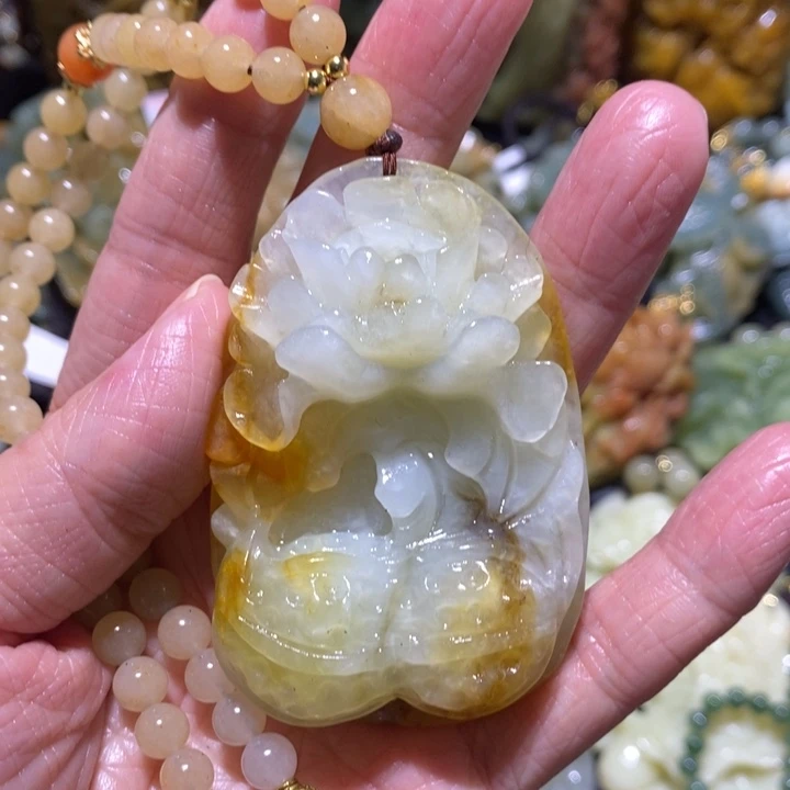 岫玉岫玉吊坠未镶嵌