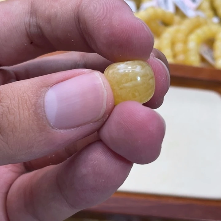 吓***…手链琥珀未镶嵌蜜蜡单颗