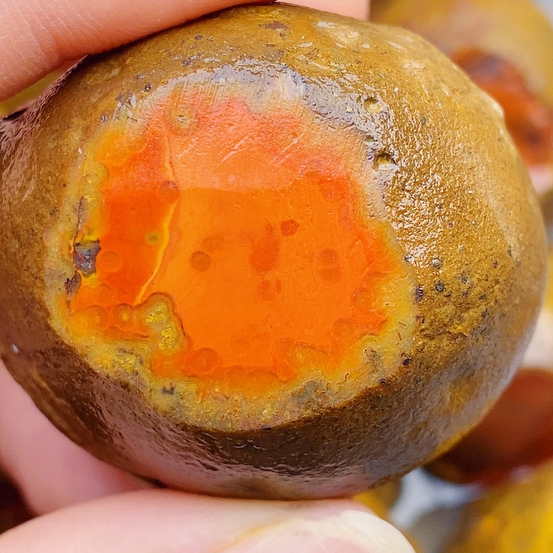 无***极玛瑙/玉髓合金颈饰